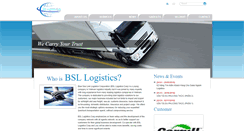 Desktop Screenshot of bsllogistics.com